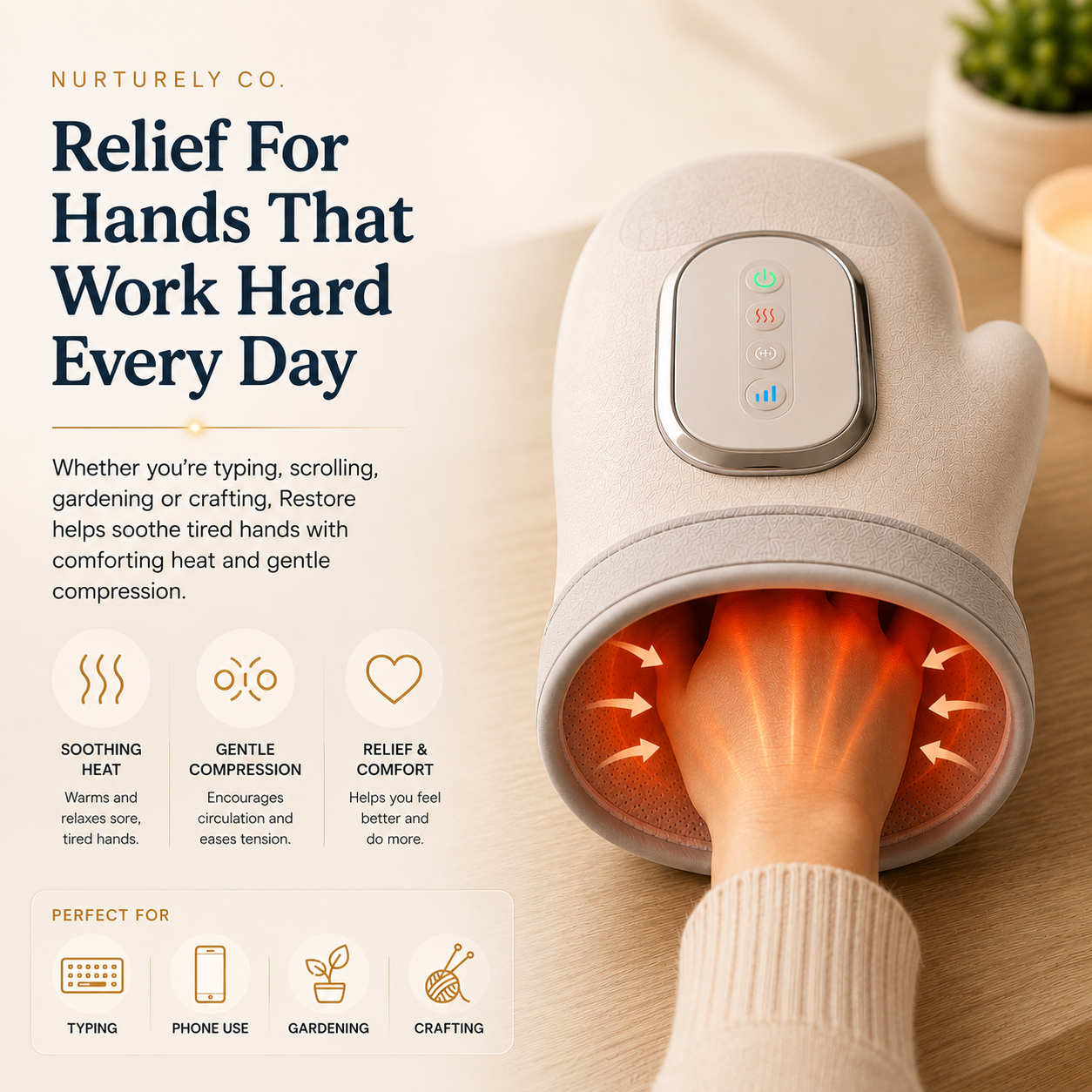 Restore Hand Massager